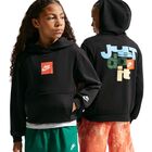 Dečiji duks sa kapuljačom Nike K nsw ls ft top club fam
