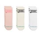 Unisex čarape Stance Basic quarter 3 pack pink m quar
