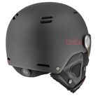 Unisex kaciga za skijanje Bolle Might visor titanium red matte m 55-59cm - brown g