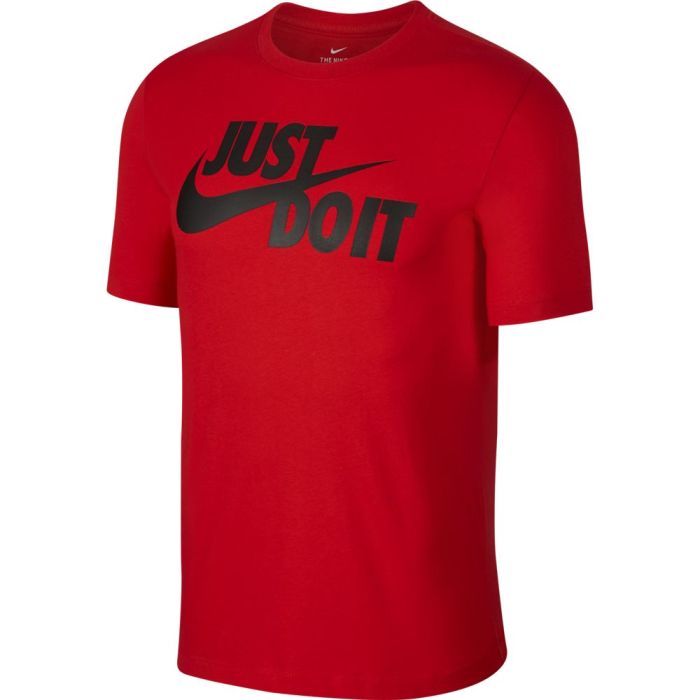 Accumulation bust recovery Nike M NSW TEE JUST DO IT SWOOSH, muška majica, crvena | Intersport