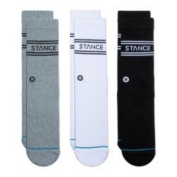 Stance BASIC 3 PACK CREW, čarape, multikolor