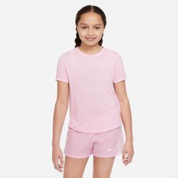 Nike G NK DF ONE SS TOP GX, dečja majica za fitnes, pink