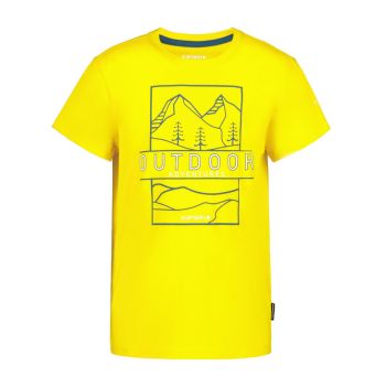 Icepeak KINSTON JR, dečja majica za planinarenje, žuta