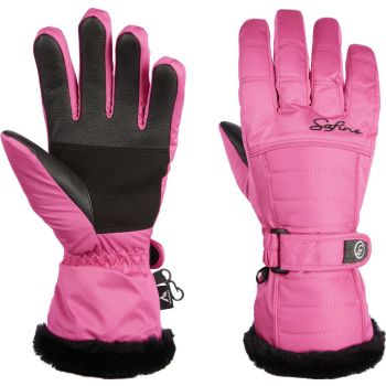McKinley BLAIR II WMS, ženske rukavice za skijanje, pink