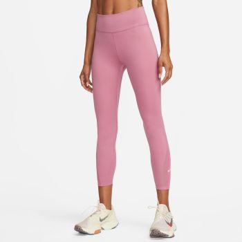 Nike W NK ONE DF MR 7/8 TGT, ženske 7/8 pantalone za fitnes, pink