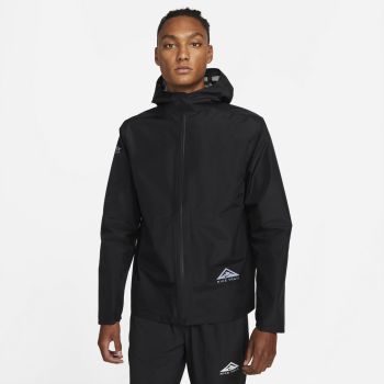 Nike M NK TRAIL JACKET GORE-TEX, muška jakna za trčanje, crna