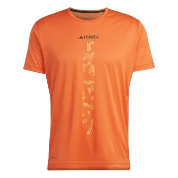 Adidas AGR SHIRT, muška majica za planinarenje, narandžasta