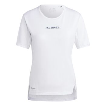 adidas W MT TEE, ženska majica za planinarenje, bela