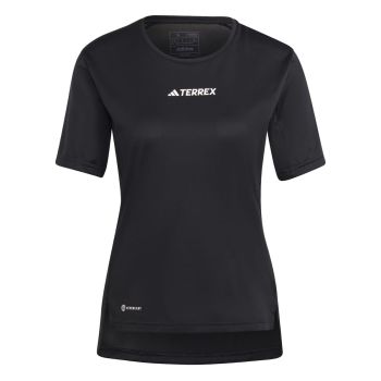 Adidas W MT TEE, ženska majica za planinarenje, crna