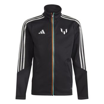 adidas MESSI TR JKT Y, dečja jakna za fudbal, crna