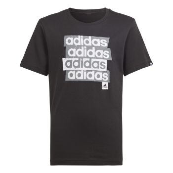 Adidas B LIN REPEAT, dečja majica, crna