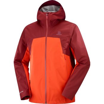 Salomon OUTLINE GTX 2.5L JKT M, muška jakna za planinarenje, crvena