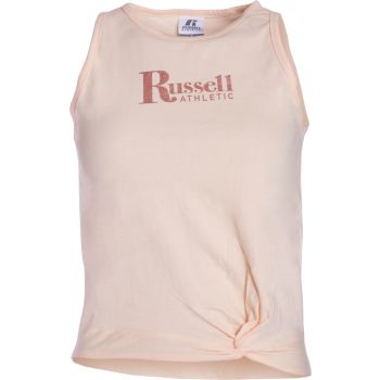 Russell Athletic TANK WITH KNOT DETAIL, ženska majica, pink