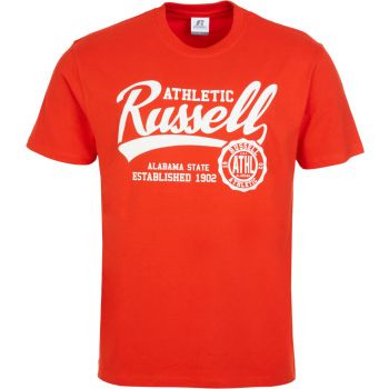Russell Athletic ROSETTE S/S CREWNECK TEE SHIRT, muška majica, crvena