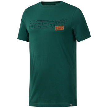 Reebok GS FOUNDATION TEE, muška majica za fitnes, zelena