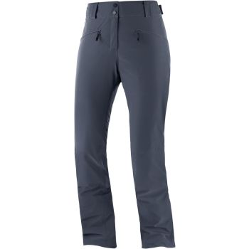 Salomon EDGE PANT W, ženske pantalone za skijanje, siva
