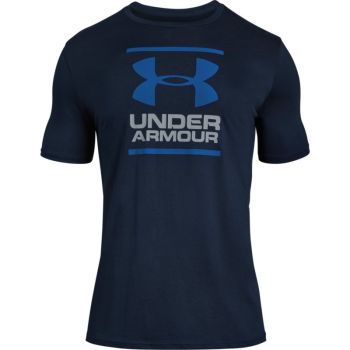 Under Armour UA GL FOUNDATION SS T, muška majica za fitnes, plava