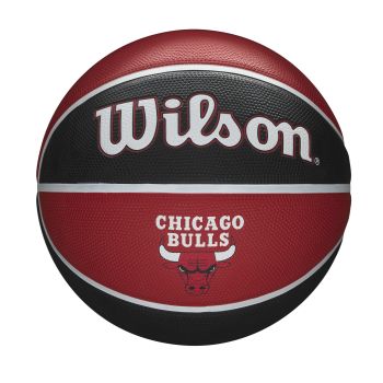 Wilson NBA TEAM TRIBUTE CHICAGO BULLS, lopta za košarku, crvena