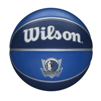 Wilson NBA TEAM TRIBUTE DALLAS MAVERICKS, lopta za košarku, plava